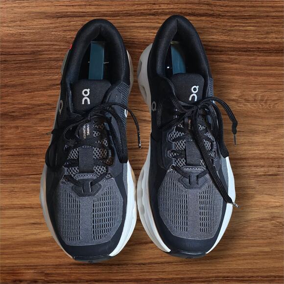 On Cloud Women's Cloudrunner 2 Running Shoes Black/gray, Size 7 - Picture 1 of 6